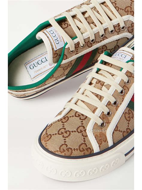 gucci tennis shoes kiss|Gucci 1977 tennis shoes women's.